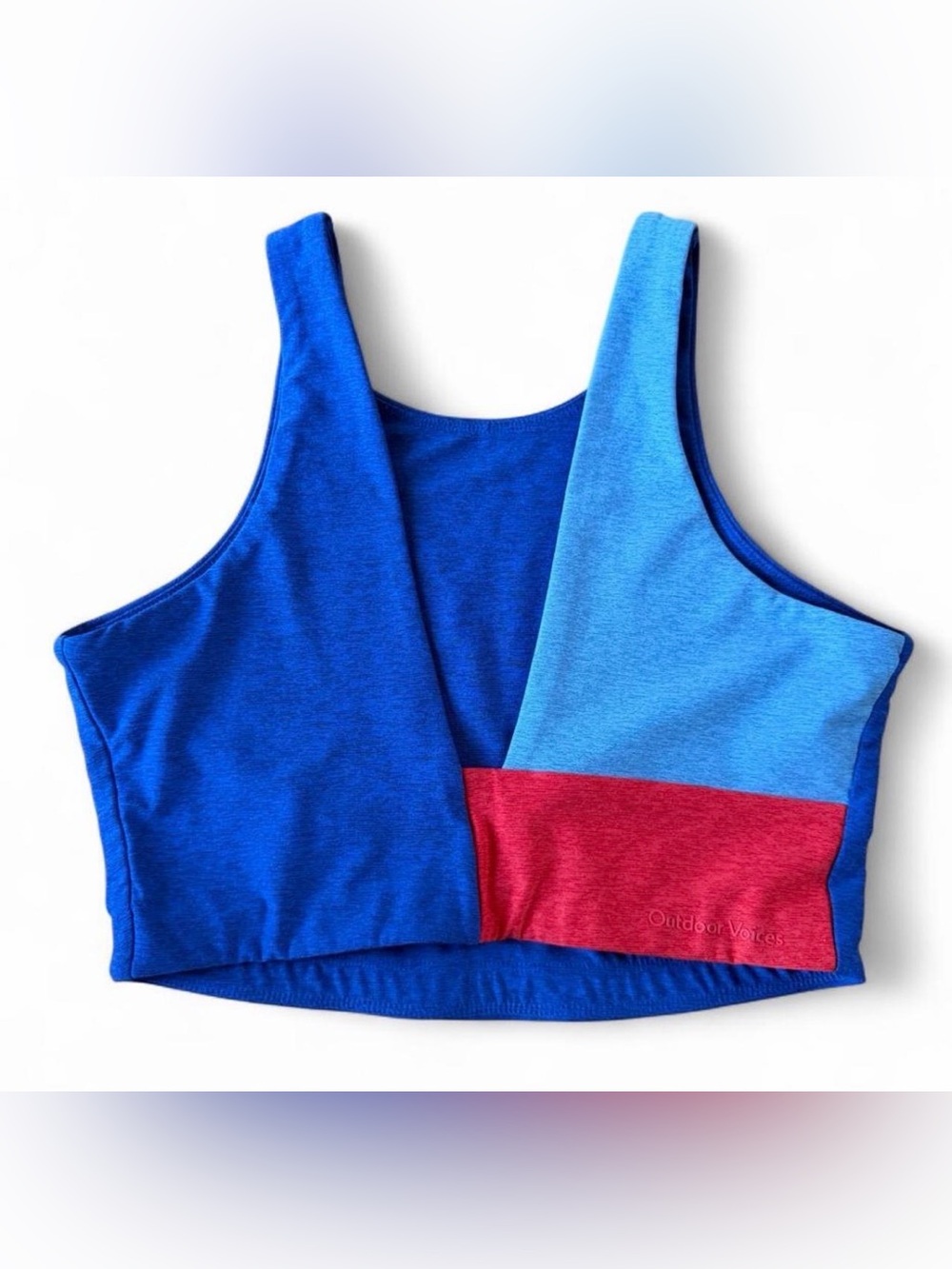 Outdoor Voices Venus Crop Top Colorblock